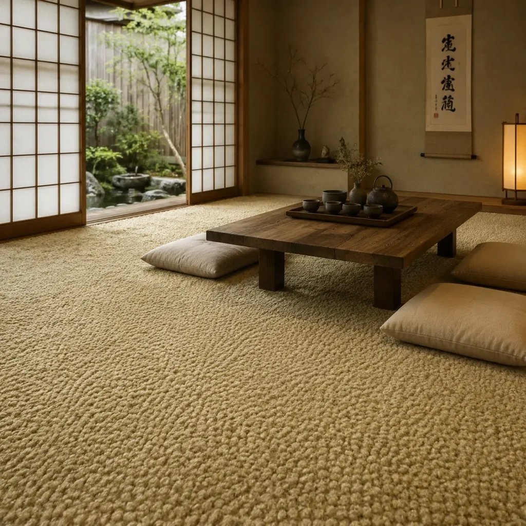 Plain polyester carpet (19)
